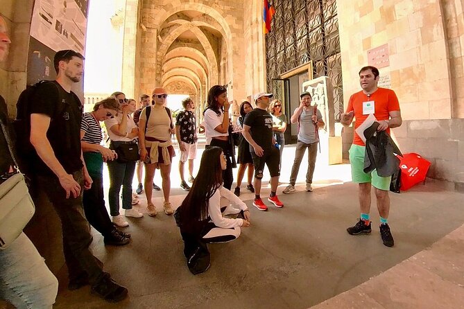 Cultural Walking Tour in Yerevan with Armenian food Tastings - Khachkars in Missak Manouchian Park