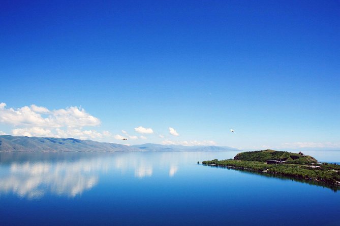Dilijan (Haghartsin Monastery),Lake Sevan,Tsakhkadzor(ski resort) - Lake Sevan and Sevanavank at high altitude