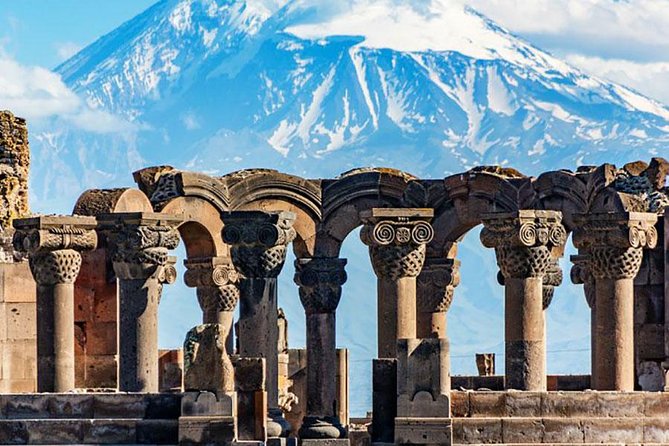 Echmiadzin (Hripsime, Gayane, Mother Cathedral) and Zvartnots Temple - Meeting at Republic Square and getting back
