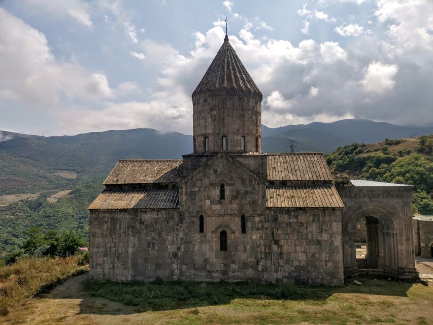 From Yerevan: Full-Day Tatev Monastery Complex Tour - Tatev Monastery after the Vorotan Gorge crossing