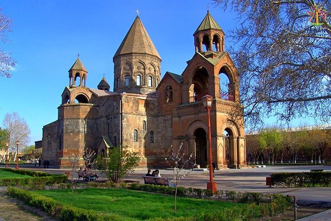 Garni, Geghard, Echmiadzin and Zvartnots Private Tour - Charents Arch and the final view toward Mount Ararat