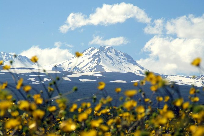 Group Tour: Amberd, Aragats, Lake Kari, Saghmosavank, Alphabet - Mount Aragats and the cold water of Lake Kari