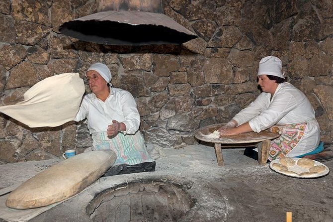Group Tour: Garni pagan temple, Geghard monastery, Lake Sevan, Sevanavank - Lavash turns lunch into a cultural stop