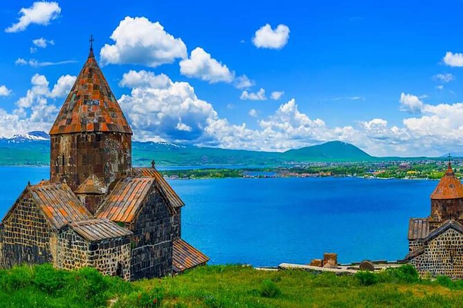 Sevanavank above the lake