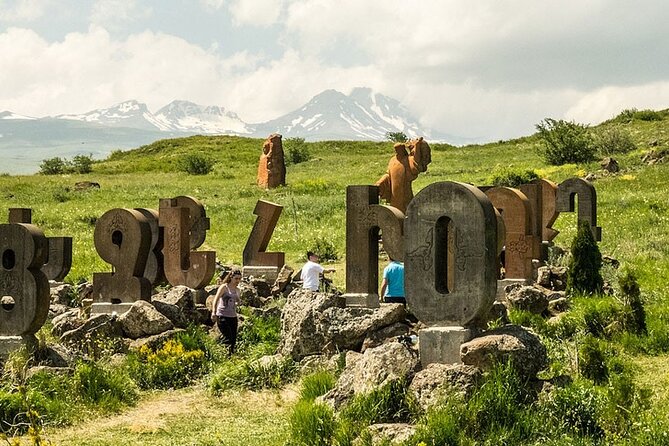Mount Aragats,Amberd Fortress,Alphabet Monument, Saghmosavank - Saghmosavank and the Kasagh River gorge