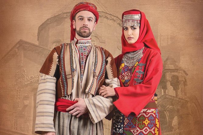 Photoshoot in Armenian garments - A Time Capsule on Teryan Street