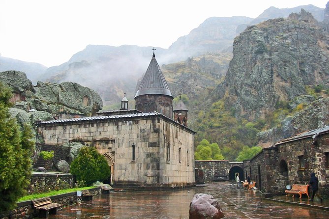 Private 7-8 hour Trip to Garni - Geghard - Lake Sevan - Sevanavank from Yerevan - Geghard: churches carved into the mountain