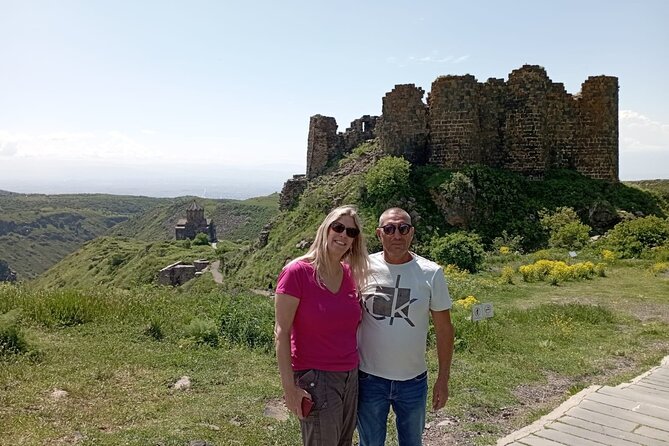 PRIVATE TOUR: Saghmosavank , Alphabet monument, Amberd fortress - Hovhannavank and the edge of the Kasakh River gorge