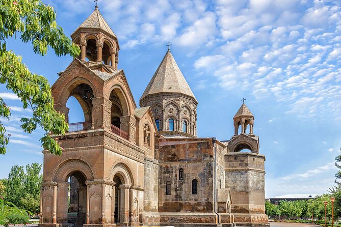 Private Tour to Echmiadzin and Zvartnots Temple - St. Gayane Church, five minutes down the road