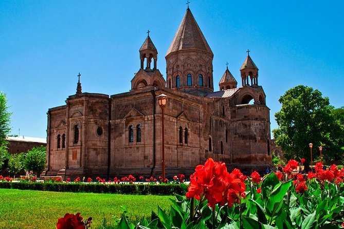 Private Tour to Echmiadzin,St.Hripsime & Gayane Churches, Zvartnots Temple - Saint Hripsime and the severe beauty of early Armenian design