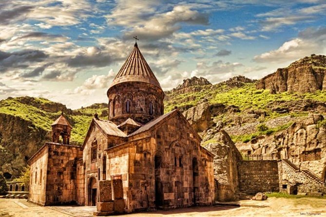 Private tour to Garni-Geghard-Arch of Charents-Tsaghkadzor-Lake Sevan - Geghard’s Cave Chapels and Sacred Spring