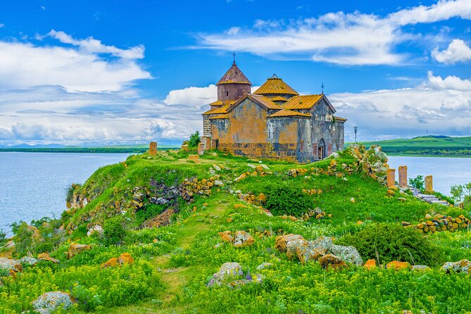 Private Tour: Tsaghkadzor, Ropeway, Kecharis Monastery, Sevan Lake, Sevanavank - Climbing to Sevanavank on the Peninsula