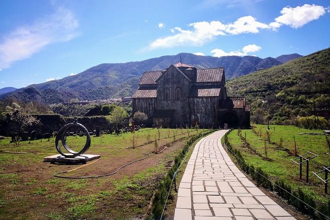 Private Transfer & Tour from Tbilisi to Yerevan or Yerevan to Tbilisi - Sevanavank and the view over Lake Sevan