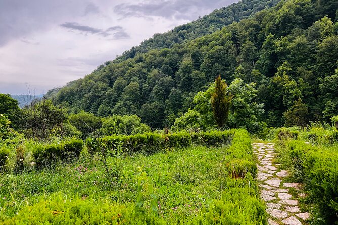 Sevan & Dilijan Escape: Crystal Lake, Old Town & Haghartsin - The winding road into Dilijan