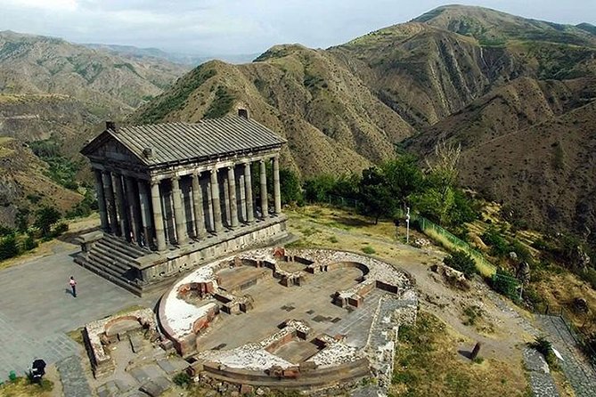 Symphony of Stones, Garni, Geghard, photo stop at Charents arch - Garni Temple and Armenia’s Pagan Past