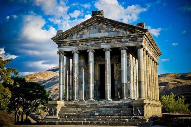 Symphony of Stones, Garni, Geghard, photo stop at Charents arch - Private Transport and the Guide Question