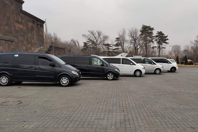 Transfer from Yerevan to Tbilisi - Leaving Yerevan and heading north