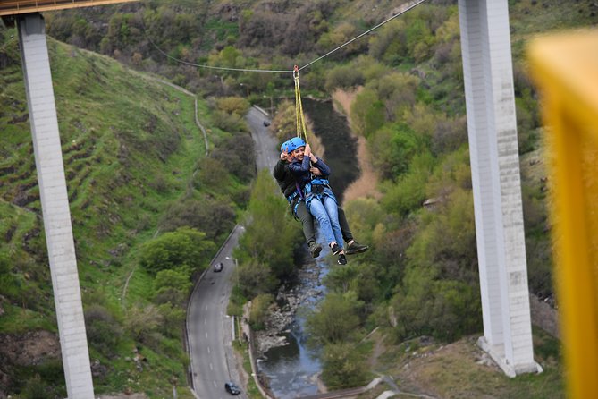 Try the fastest zipline in Armenia - How the speed feels, especially on the first line