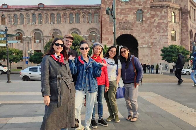 Walking Yerevan City Tour with 5 Wine & 10 years-old brandy - Moscow Cinema and Yerevan’s public architecture